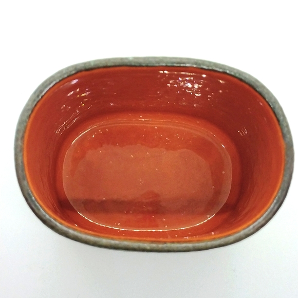 Studio Art Pottery Matches or Toothpick Holder Signed by Artist Canada - Picture 5 of 7